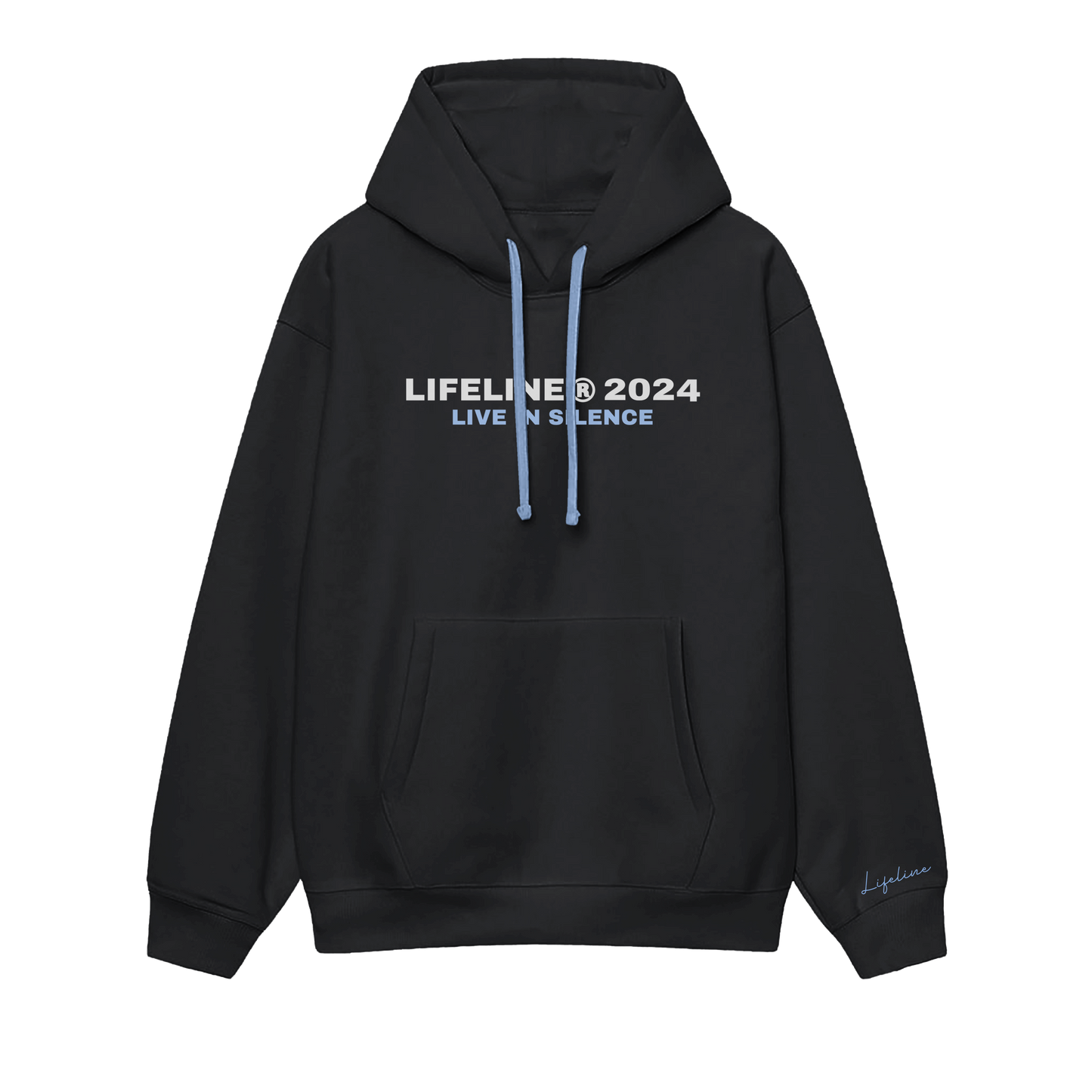 LIFELINE HOODIE - BLUE